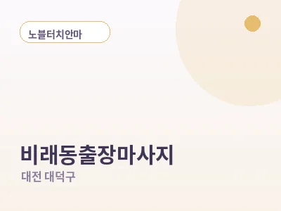 대전 비래동 출장마사지