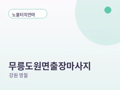 영월 무릉도원면 출장마사지